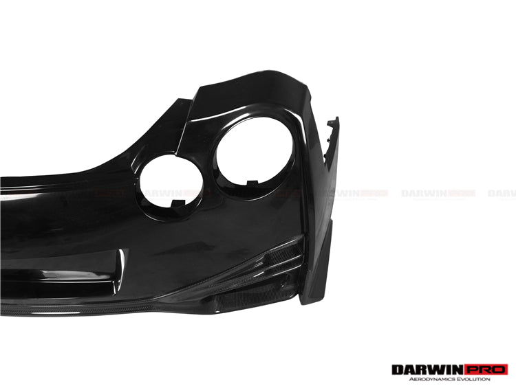 2008-2022 Nissan GTR R35 CBA/DBA/EBA NSM Style Partial Carbon Fiber Rear Bumper - DarwinPRO Aerodynamics