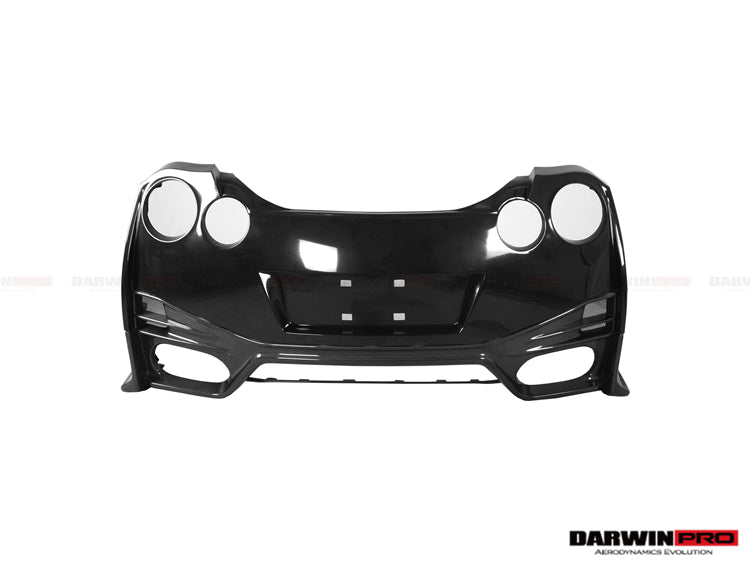 2008-2022 Nissan GTR R35 CBA/DBA/EBA NSM Style Partial Carbon Fiber Rear Bumper - DarwinPRO Aerodynamics