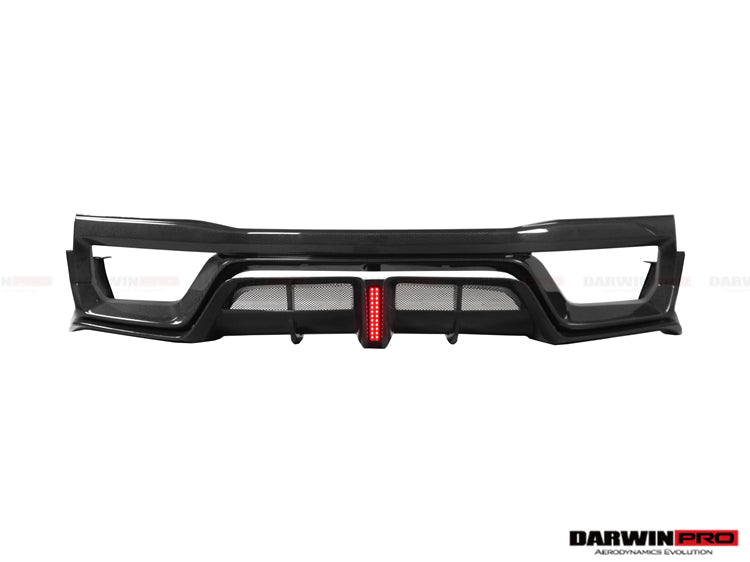 2017-2022 Nissan GTR R35 EBA BKSS Style Carbon Fiber Rear Diffuser - DarwinPRO Aerodynamics