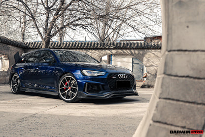 2017-2019 Audi RS4 B9 BKSS Style Front Lip - DarwinPRO Aerodynamics