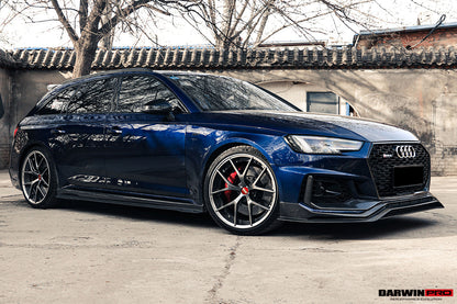 2017-2019 Audi RS4 B9 Front Bumper Trim Lip - DarwinPRO Aerodynamics