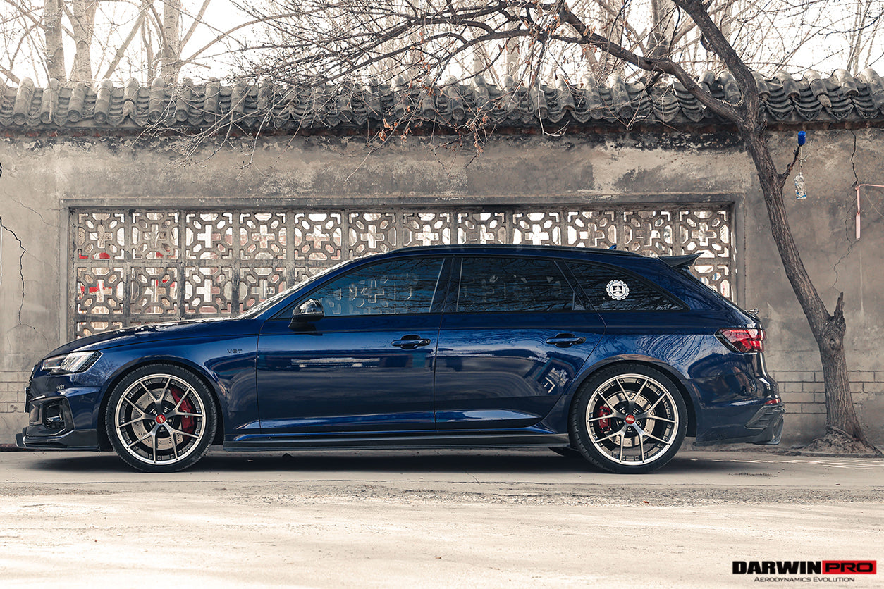 2017-2022 Audi RS4 B9 BKSS Style Side Skirts Under Board - DarwinPRO Aerodynamics