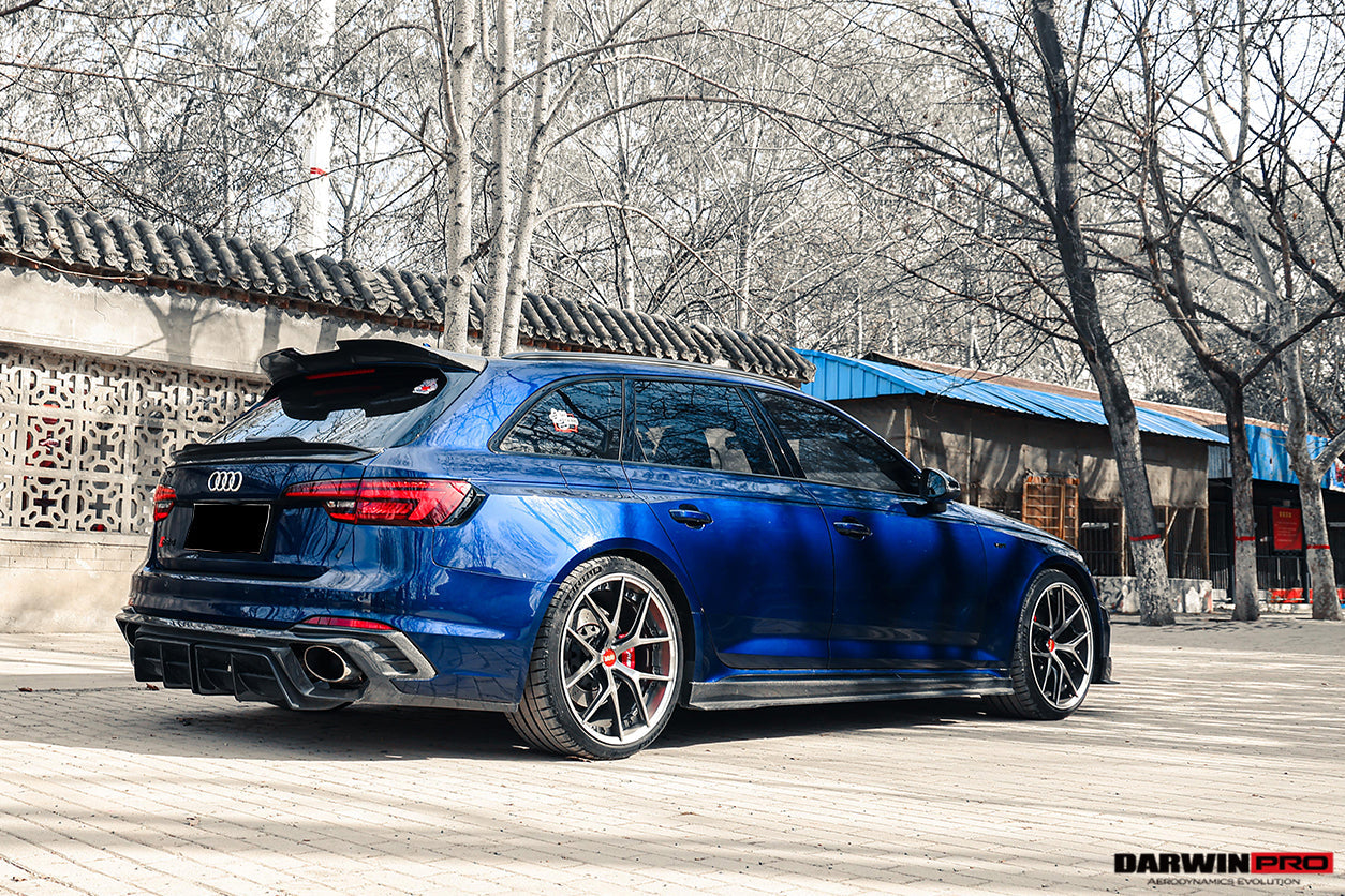 2017-2022 Audi RS4 B9/B9.5 S4 B9 BKSS Style Rear Decklid Spoiler - DarwinPRO Aerodynamics