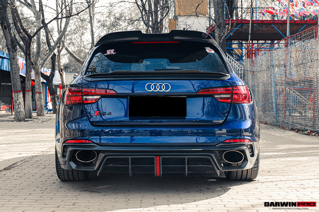 2017-2022 Audi RS4 B9/B9.5 S4 B9 BKSS Style Roof Spoiler - DarwinPRO Aerodynamics