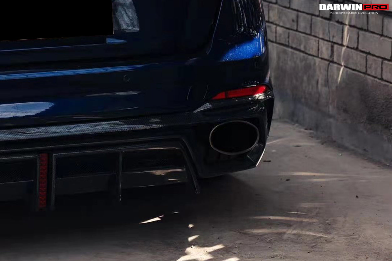 2017-2022 Audi RS4 B9 BKSS Style Rear Diffuser w/ Caps - DarwinPRO Aerodynamics
