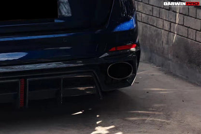 2017-2022 Audi RS4 B9 BKSS Style Rear Diffuser w/ Caps - DarwinPRO Aerodynamics