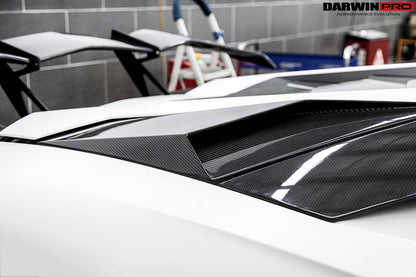 2011-2016 Lamborghini Aventador LP700 Coupe/Roadster BKSS Style Carbon Fiber Rear Side Scoops - DarwinPRO Aerodynamics