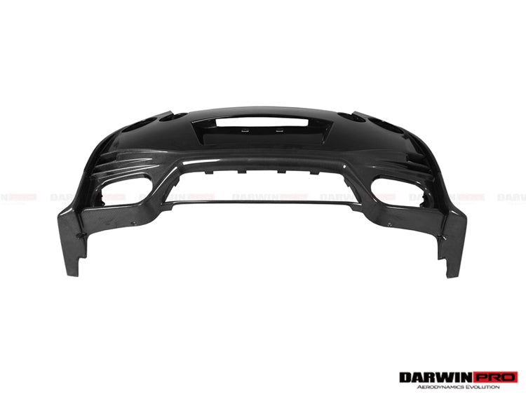 2008-2022 Nissan GTR R35 CBA/DBA/EBA NSM Style Partial Carbon Fiber Rear Bumper - DarwinPRO Aerodynamics