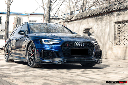 2017-2019 Audi RS4 B9 BKSS Style Front Lip - DarwinPRO Aerodynamics