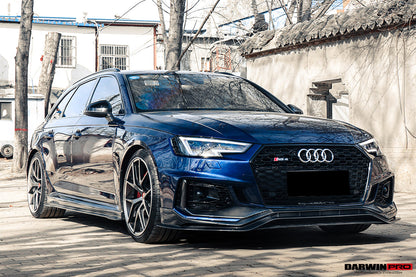 2017-2019 Audi RS4 B9 BKSS Style Front Lip - DarwinPRO Aerodynamics