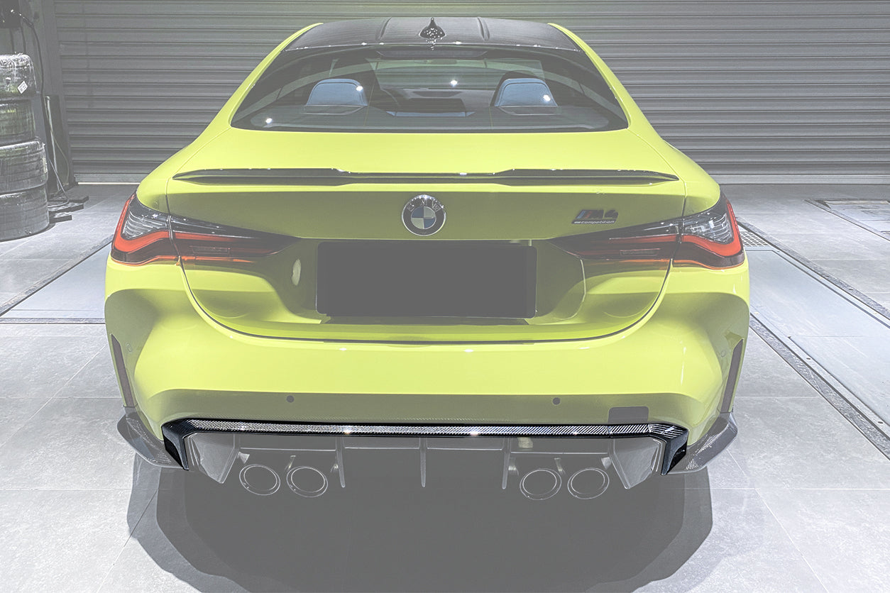 2021-UP BMW M4 G82/G83 M3 G80 Carbon Fiber Rear Diffuser Trim Replacement Lip - DarwinPRO Aerodynamics