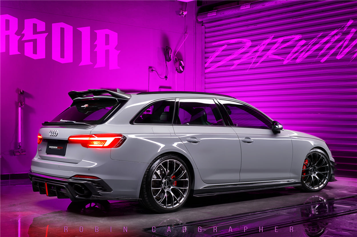 2017-2022 Audi RS4 B9/B9.5 S4 B9 BKSSII Style Roof Spoiler - DarwinPRO Aerodynamics