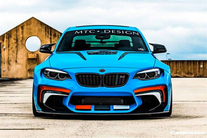 2016-2020 BMW M2 F87 VR Style Partial Carbon Fiber Wide Full Body kit - Carbonado Aero