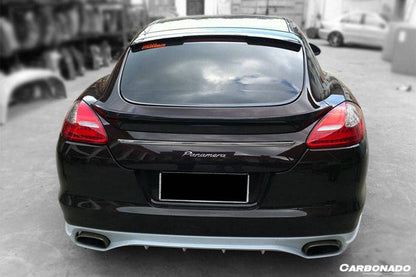 2010-2013 Porsche Panamera 970.1 TAS Style Carbon Fiber Trunk Spoiler - Carbonado