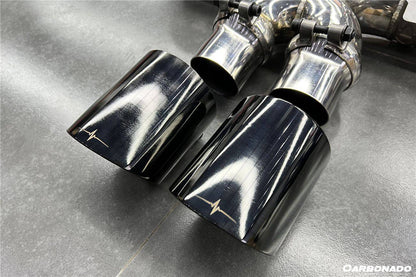 2019-2023 Porsche 911 992 Carrera/S/4/4S/Targa/Cabriolet Exhaust (for GT3 Style Bumper) - Carbonado Aero