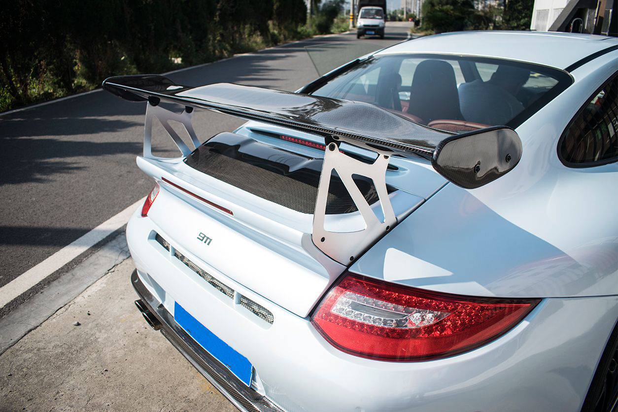 2005-2012 Porsche 911 997 Carrera & S RS Style Trunk Spoiler - Carbonado