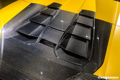 2019-2023 Lamborghini Huracan EVO Spyder OD Style Carbon Fiber Engine Trunk - Carbonado Aero