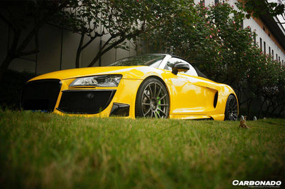 2006-2015 Audi R8 Coupe/Spyder DPGT Style Front Bumper - Carbonado Aero