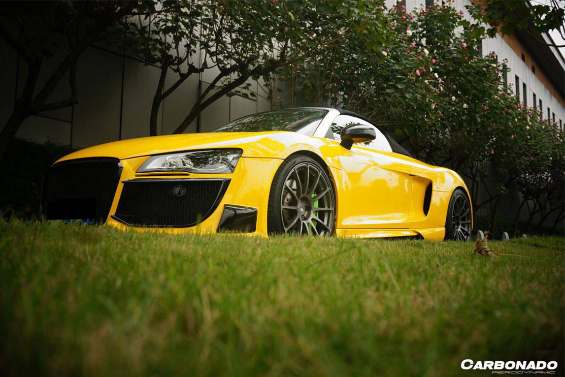 2006-2015 Audi R8 Coupe/Spyder DPGT Style Front Bumper - Carbonado Aero