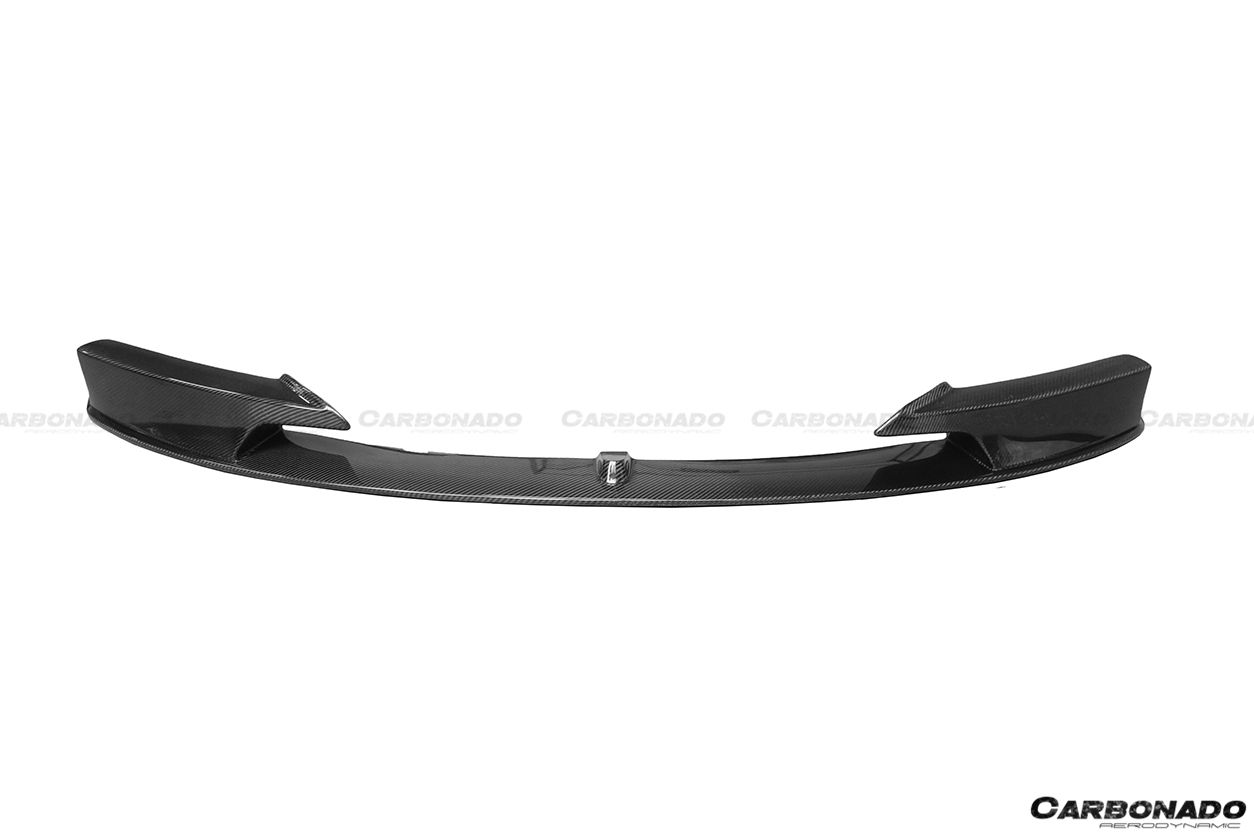 2013-2019 BMW 3 Series F30 F35 MP Style Carbon Fiber Front Lip (For M-Tech Only) - Carbonado Aero