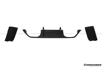 2014-2020 BMW F82/F83 M4 DE Style Carbon Fiber Rear Caps - Carbonado Aero