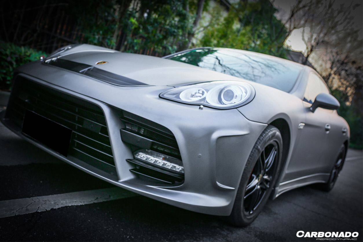 2010-2013 Porsche Panamera 970.1 MSY Style Front Bumper - Carbonado