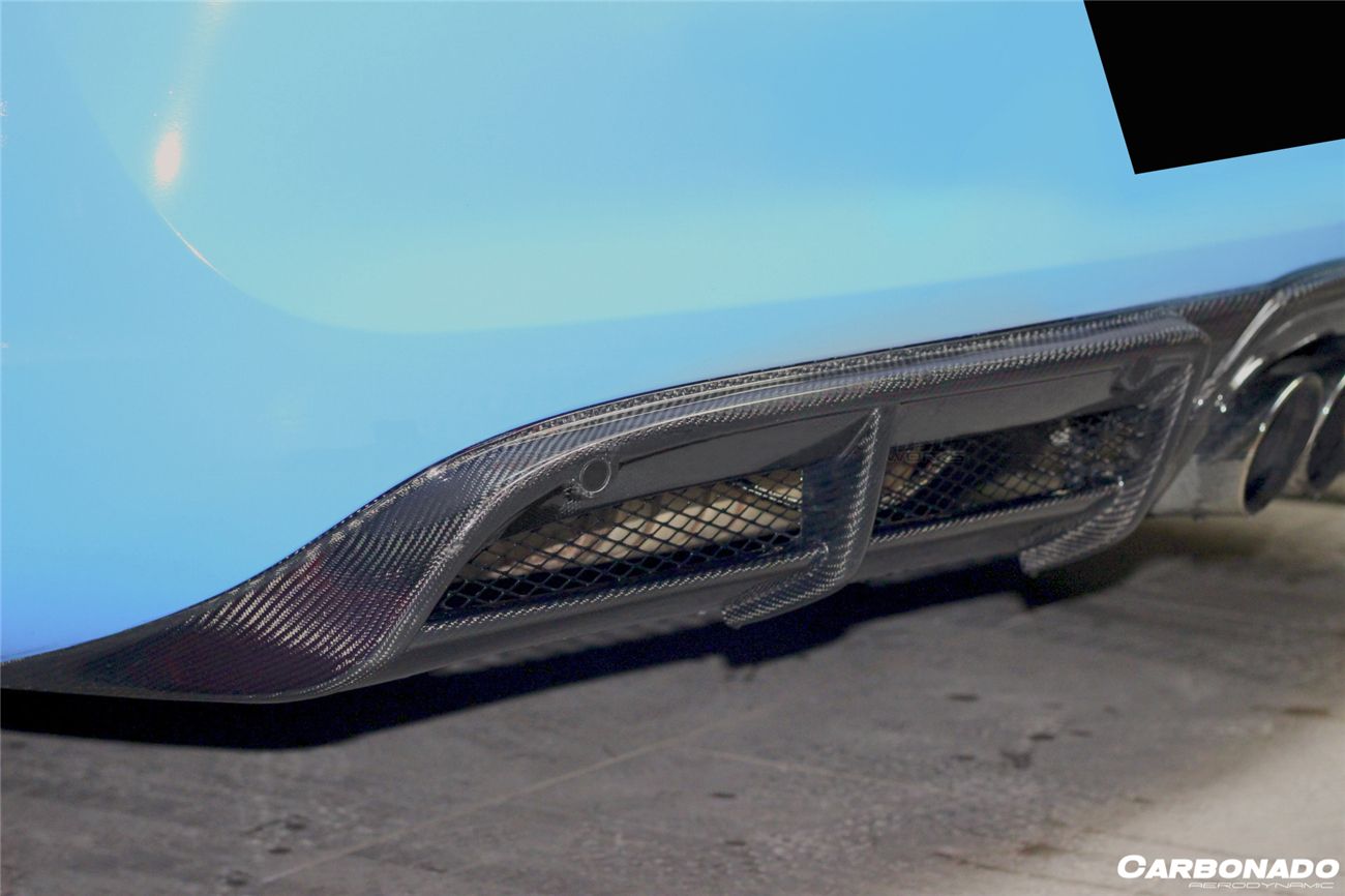 2012-2016 Porsche 981 Boxster/Cayman GT4 Style Rear Diffuser - Carbonado Aero