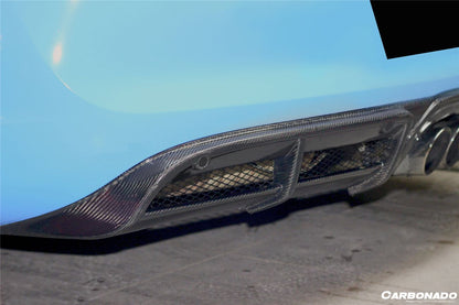 2012-2016 Porsche 981 Boxster/Cayman GT4 Style Rear Diffuser - Carbonado Aero