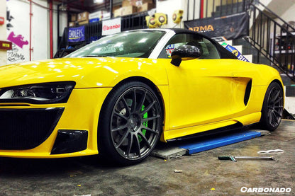 2006-2015 Audi R8 Coupe/Spyder DPGT Style Side Skirts - Carbonado Aero