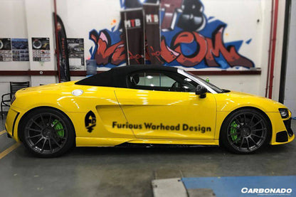2006-2015 Audi R8 Coupe/Spyder DPGT Style Side Skirts - Carbonado Aero