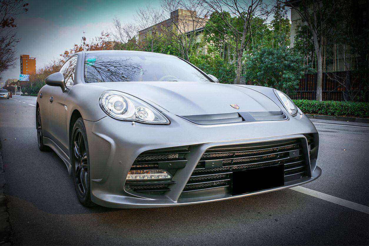 2010-2013 Porsche Panamera 970.1 MSY Style Front Bumper - Carbonado