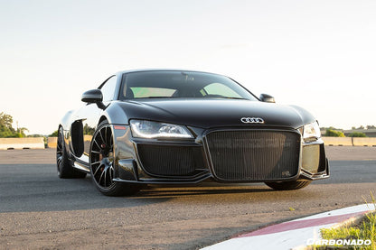 2006-2015 Audi R8 Coupe/Spyder DPGT Style Front Bumper - Carbonado Aero