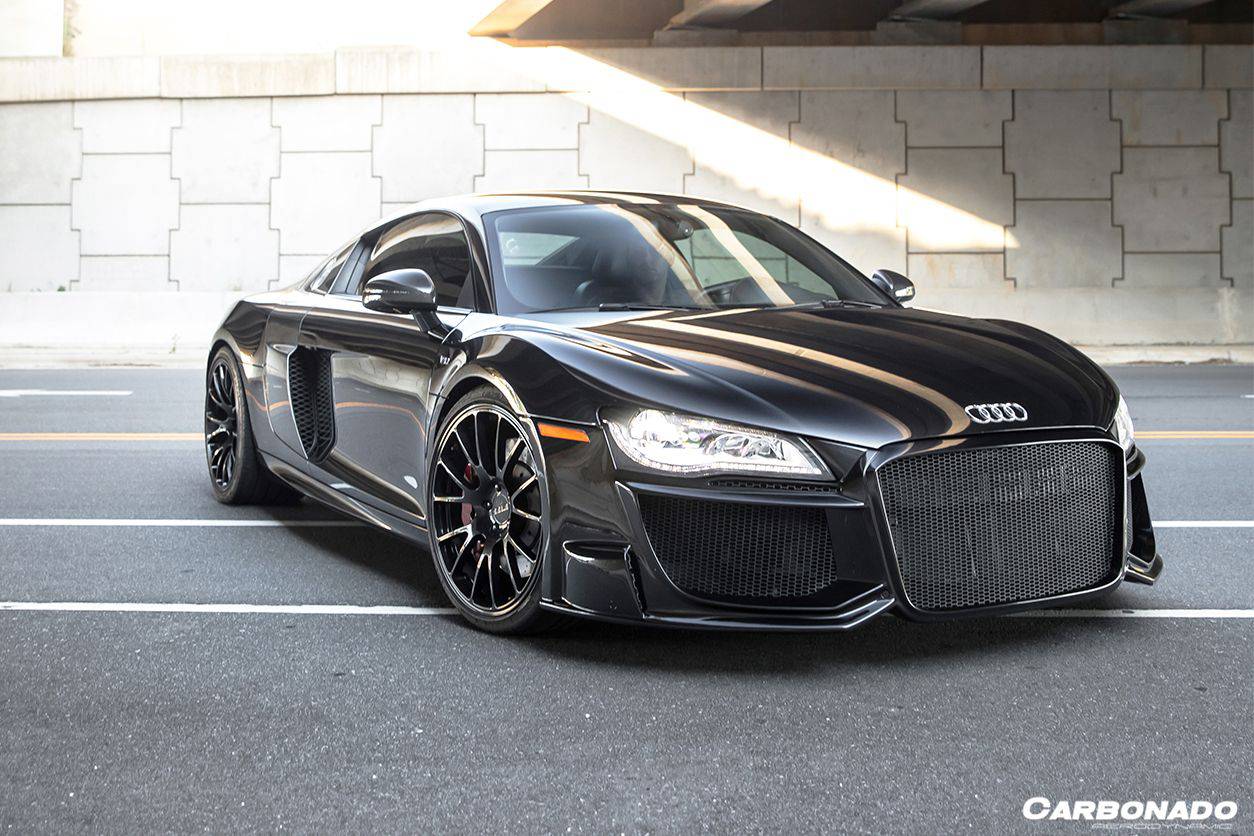 2006-2015 Audi R8 Coupe/Spyder DPGT Style Front Bumper - Carbonado Aero