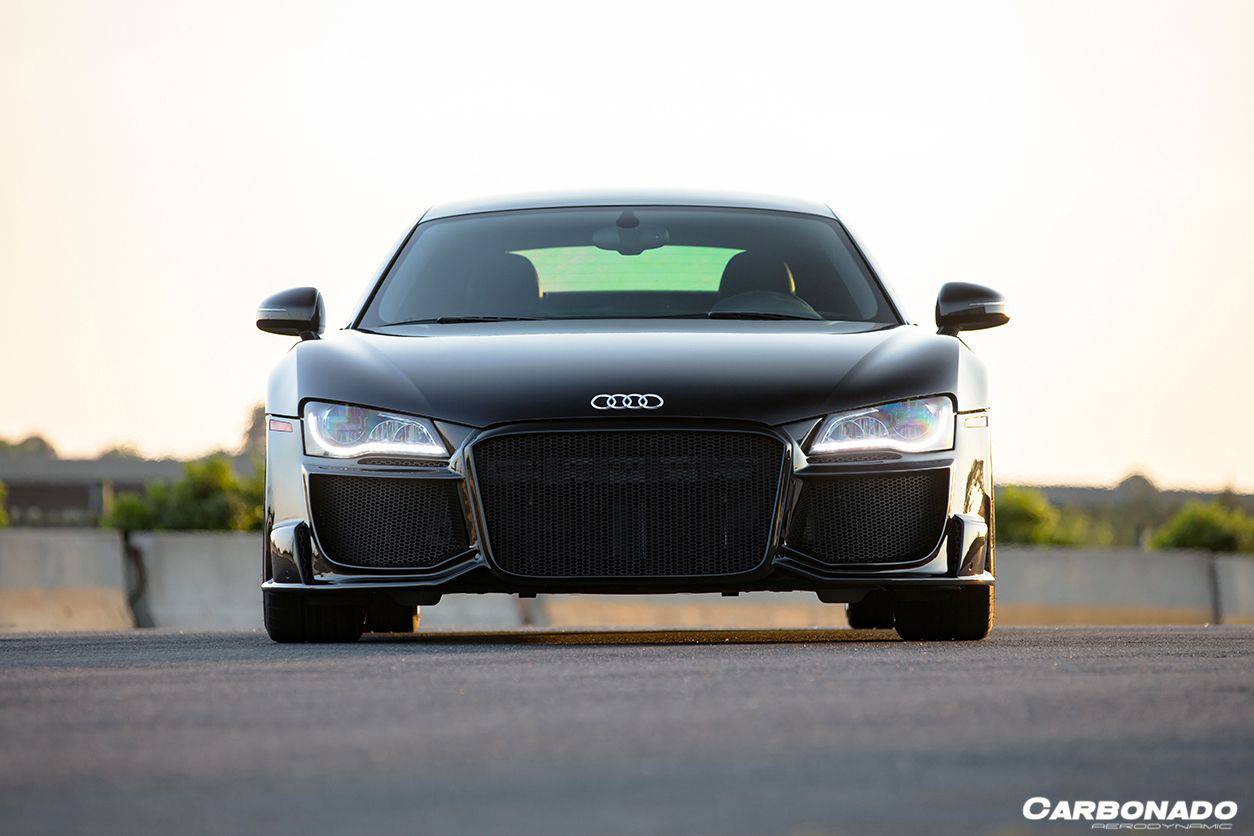2006-2015 Audi R8 Coupe/Spyder DPGT Style Front Bumper - Carbonado Aero