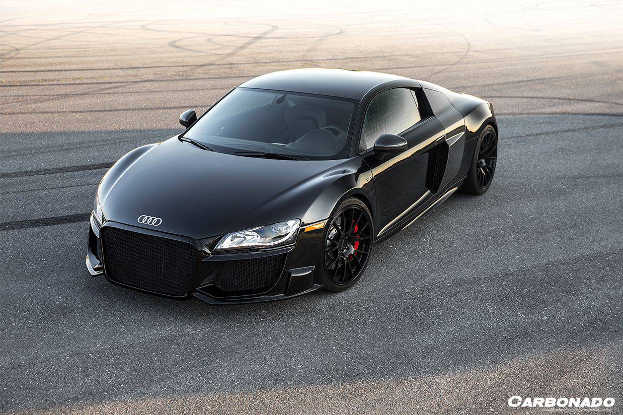 2006-2015 Audi R8 Coupe/Spyder DPGT Style Front Bumper - Carbonado Aero