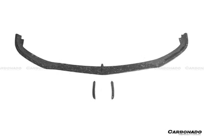 2015-2021 Mercedes Benz W205 C63/S AMG Coupe BKSS Style Carbon Fiber Front Lip - Carbonado Aero