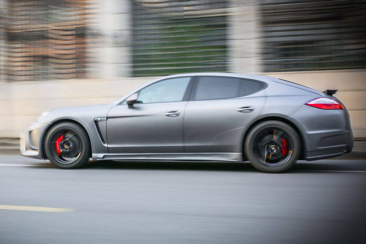 2010-2013 Porsche Panamera 970.1 MSY Style Side Skirts - Carbonado