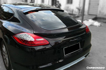 2010-2013 Porsche Panamera 970.1 TAS Style Carbon Fiber Trunk Spoiler - Carbonado Aero