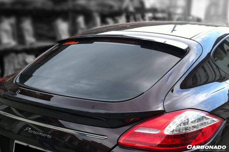 2010-2013 Porsche Panamera 970.1 TAS Style Carbon Fiber Trunk Spoiler - Carbonado Aero