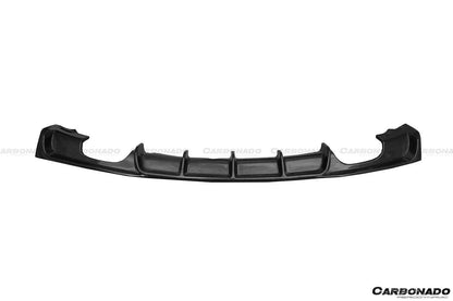 2013-2019 BMW 3 Series F30 F35 MP Style Carbon Fiber Qual Exhaust Rear Lip (For M-Tech Only) - Carbonado Aero