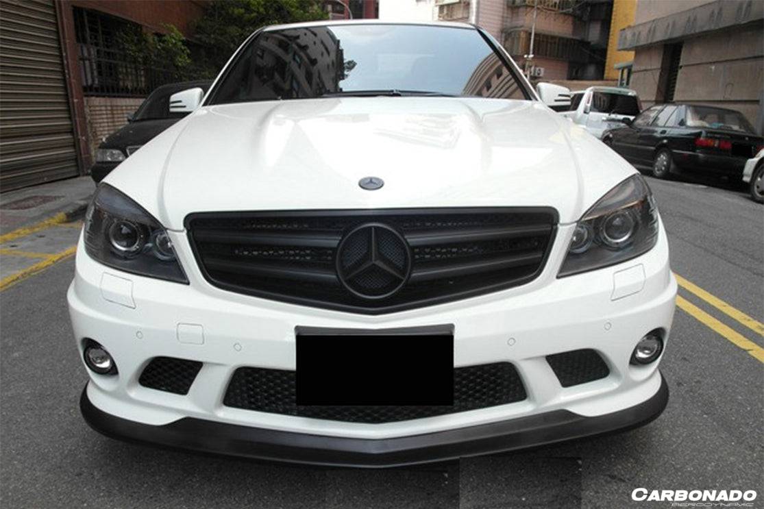 2008-2011 Mercedes Benz W204 C63 AMG ARKYM STYLE CARBON FRONT LIP - Carbonado