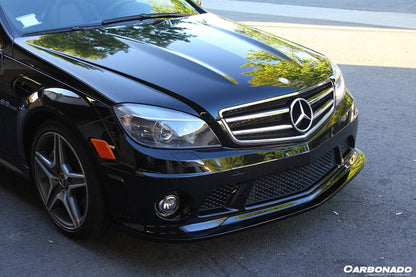 2008-2011 Mercedes Benz W204 C63 AMG ARKYM STYLE CARBON FRONT LIP - Carbonado Aero