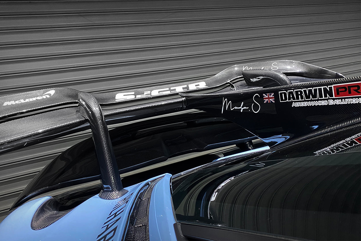 2017-2022 McLaren 720s Se²GTR Style Carbon Fiber Trunk Wing - DarwinPRO Aerodynamics