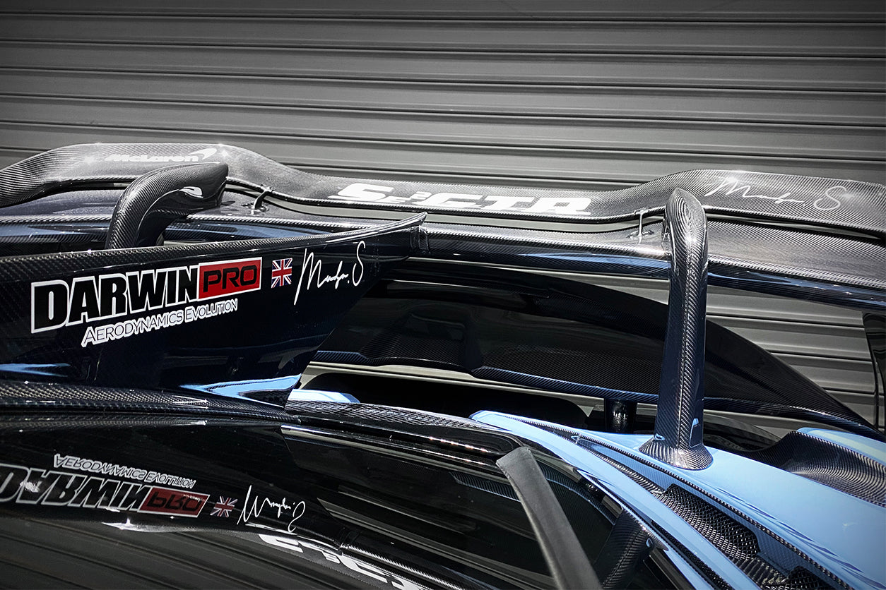 2017-2022 McLaren 720s Se²GTR Style Carbon Fiber Trunk Wing - DarwinPRO Aerodynamics