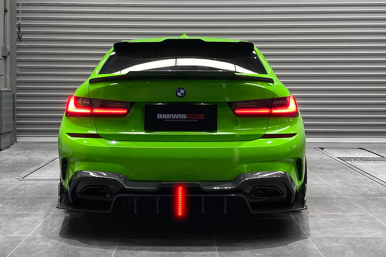 2019-2023 BMW 3 Series G20/G28/G80 M3 BKSS Style Carbon Fiber Trunk Spoiler - DarwinPRO Aerodynamics