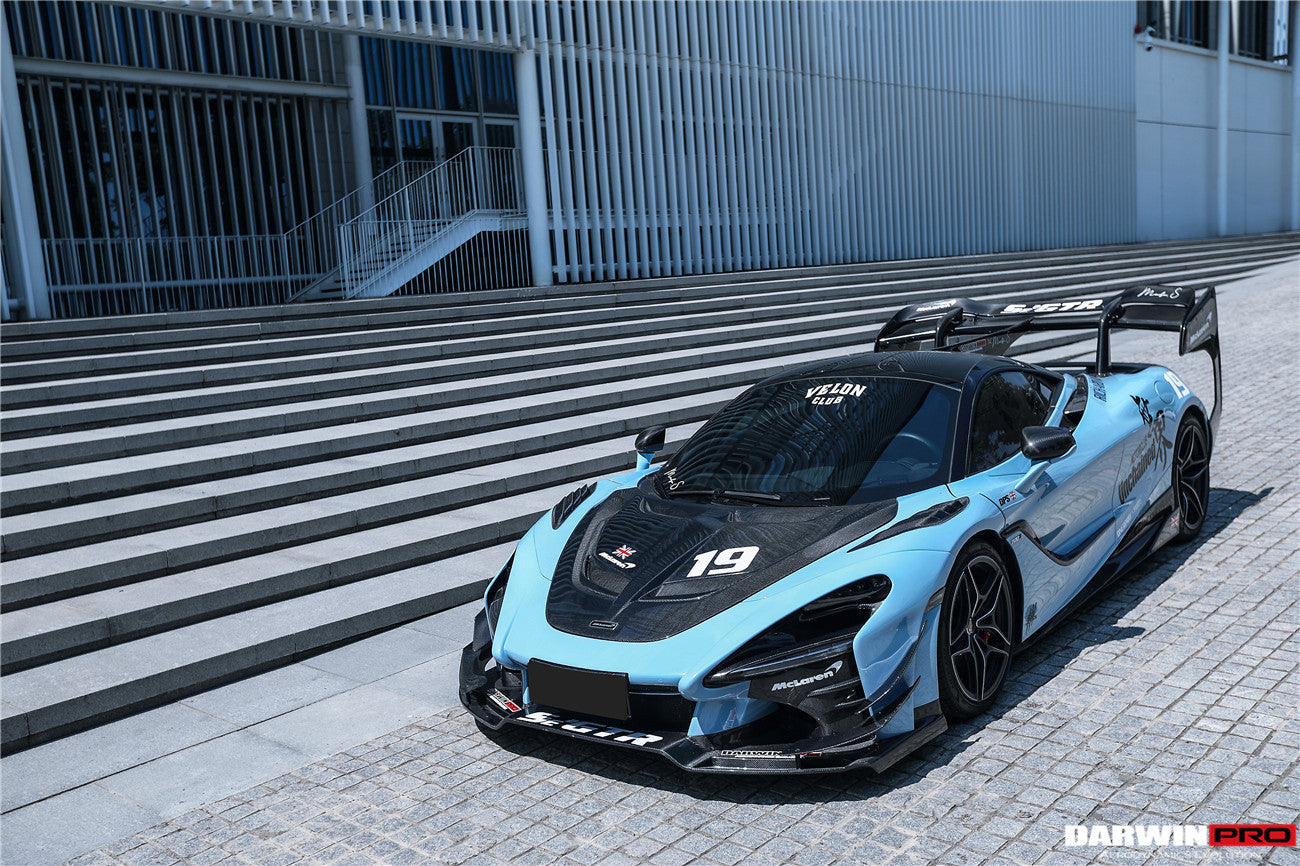 2017-2021 McLaren 720s Se²NWB Style Carbon Fiber Hood - DarwinPRO Aerodynamics