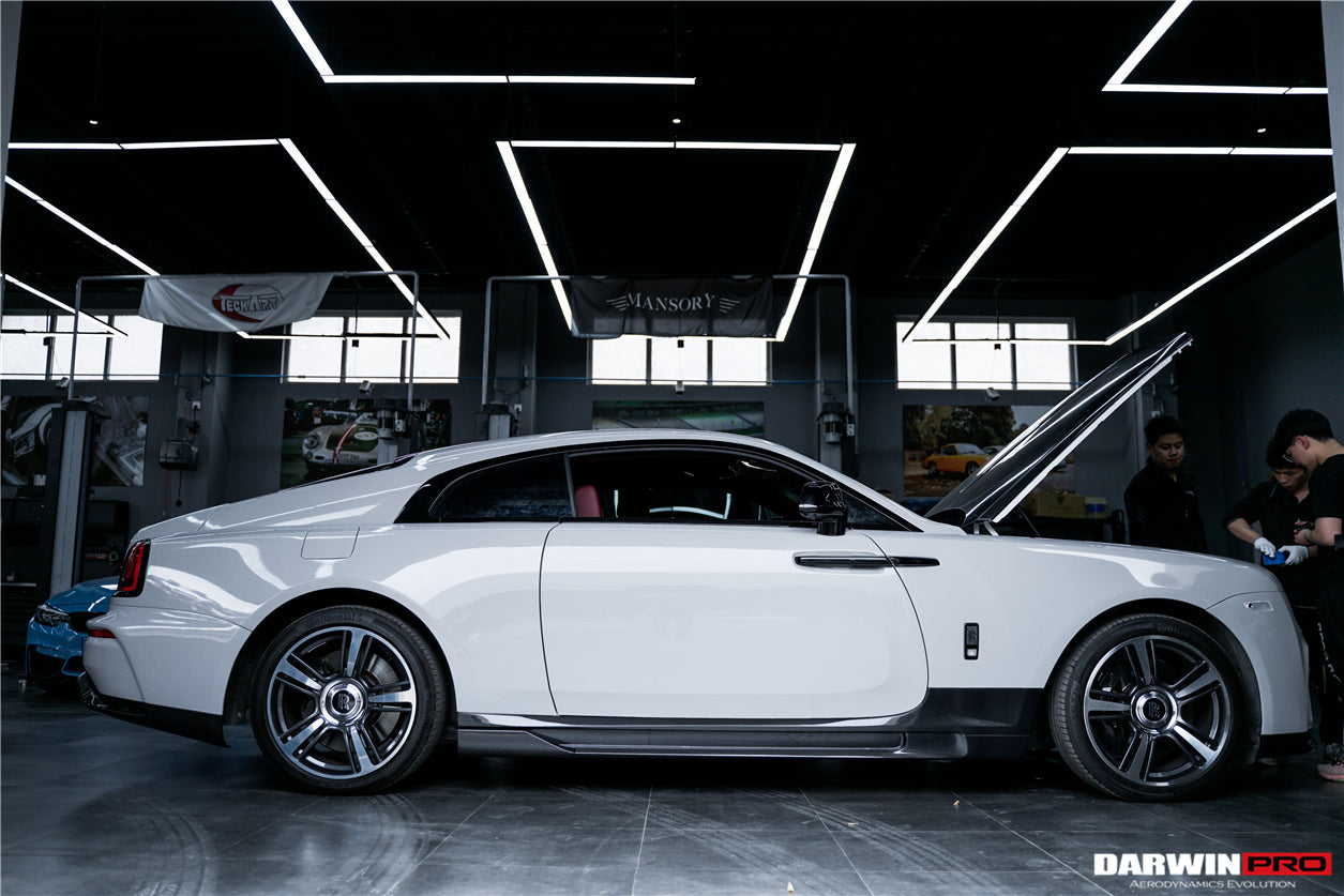 2016-2020 Rolls-Royce Wraith BKSS Style Carbon Fiber Side Skirts - DarwinPRO Aerodynamics