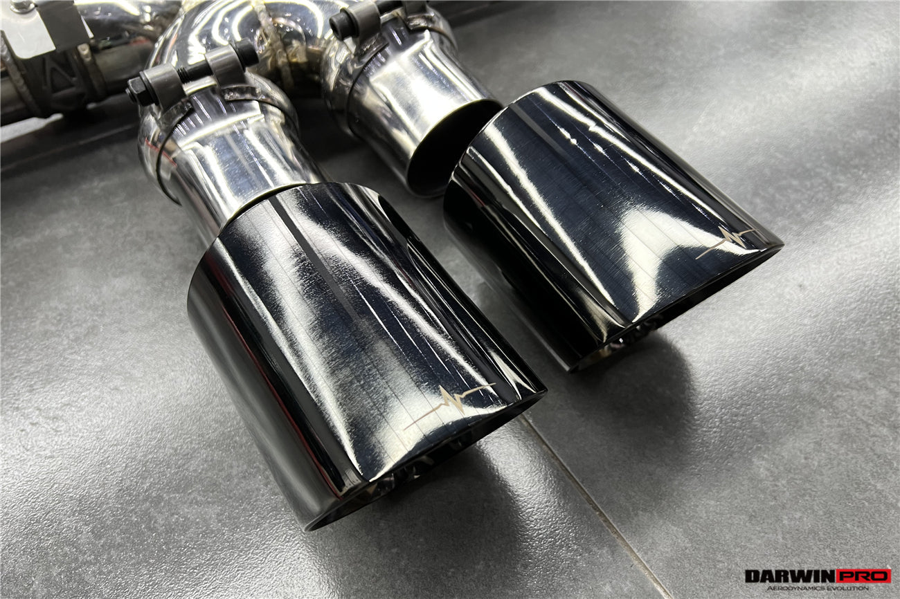 2019-2023 Porsche 911 992 Carrera/S/4/4S/Targa/Cabriolet Exhaust (for GT3 Style Bumper) - DarwinPRO Aerodynamics