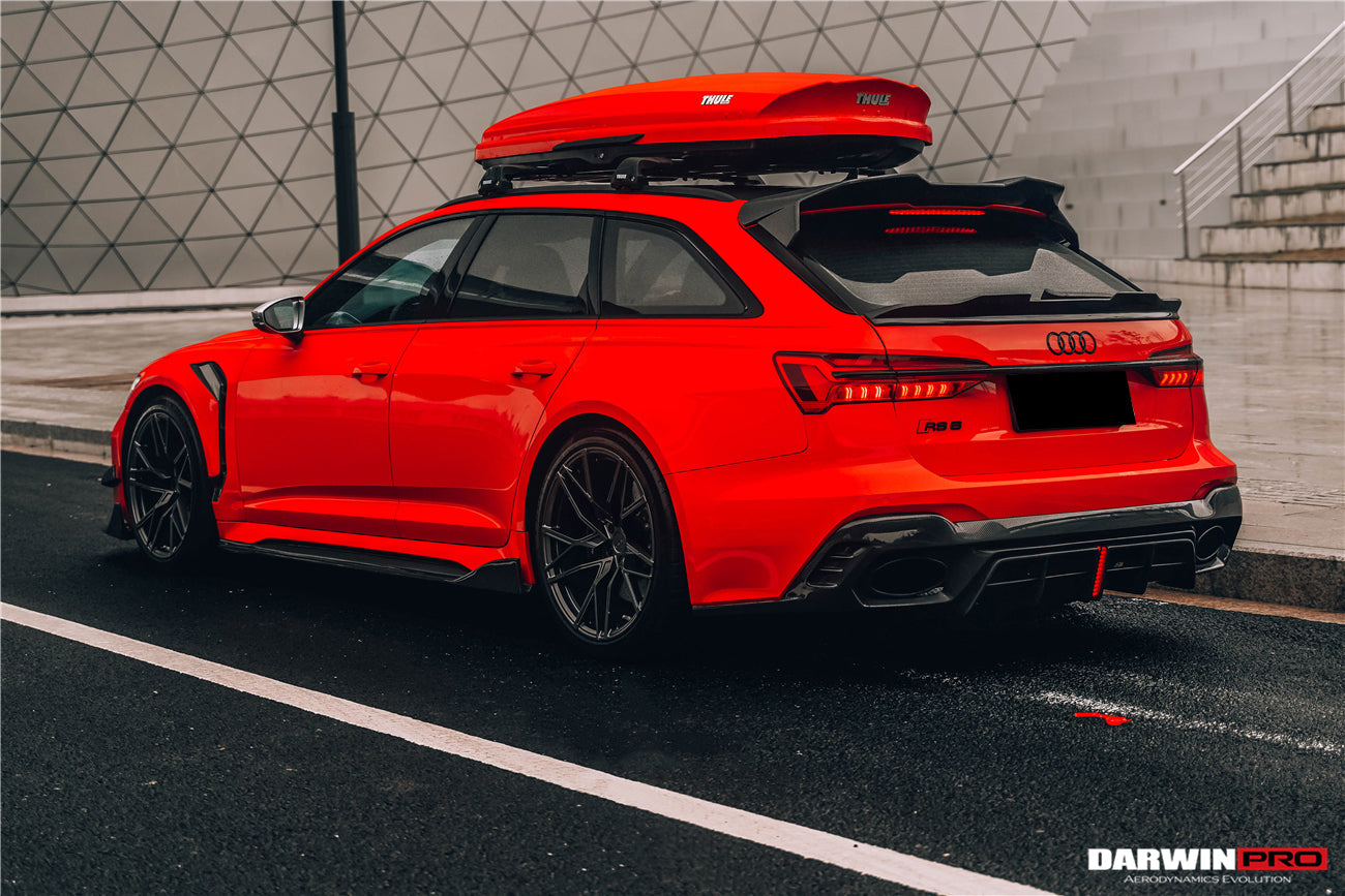 2019-2023 Audi RS6 Avant C8 IMP Performance Side Skirts - DarwinPRO Aerodynamics