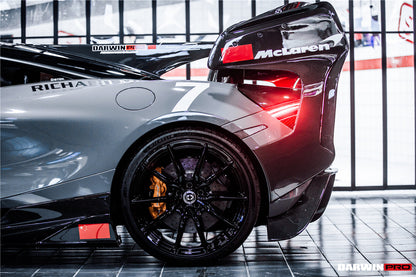2017-2022 McLaren 720s Se²GTR Style Trunk Wing w/ Side Caps - DarwinPRO Aerodynamics